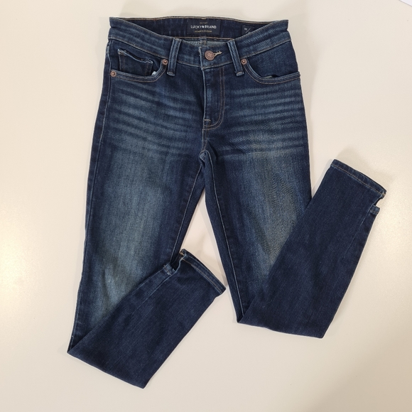 Lucky Brand Denim - Lucky Brand Stella Skinny Jean Dark Wash Size 00/24